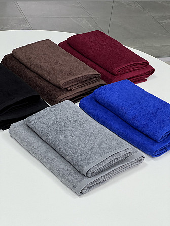 Рушник банний Ideal Textile махровий 70х140 см 450 г/м2 Сірий Чернівці - фото 6