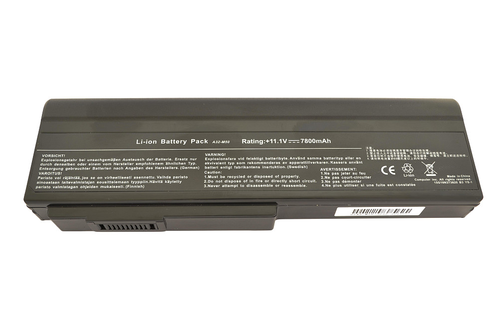 Аккумулятор для ноутбука Усил. Asus A32-M50 G50 11.1V Black 7800mAh OEM Винница - изображение 4