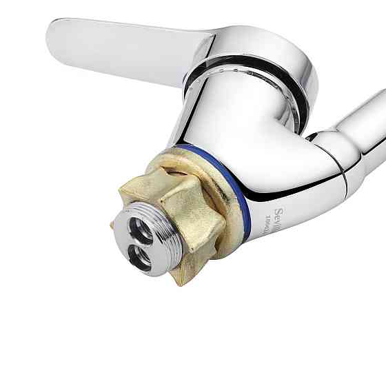 Змішувач для кухні Agua Sevilla гнучкий - C039GRS хром/сірий Київ