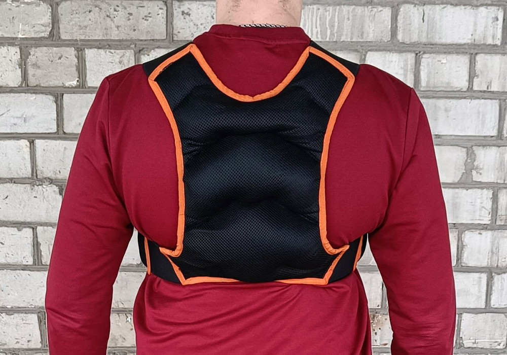Жилет-обтяжувач EasyFit JetPack 10 кг з металевими кульками Коломия - фото 5