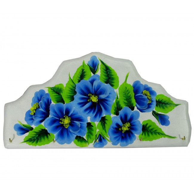 Ключниця-вішалка Біла Корона ручний розпис Київ - фото 1