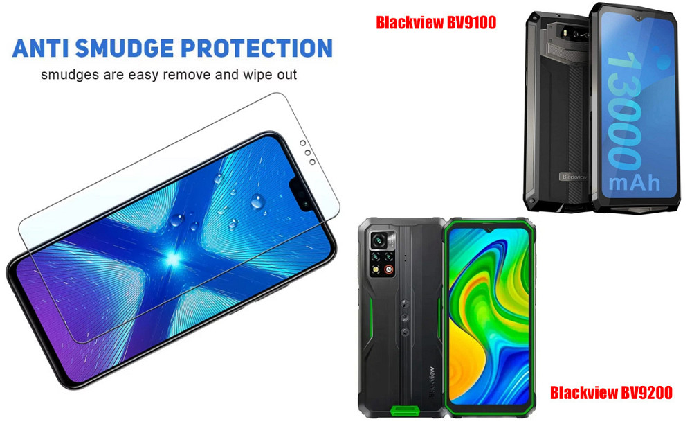Защитное стекло NeoGlass для Blackview BV9100, BV9200 – ультрапрозрачное и устойчивое Киев - изображение 3