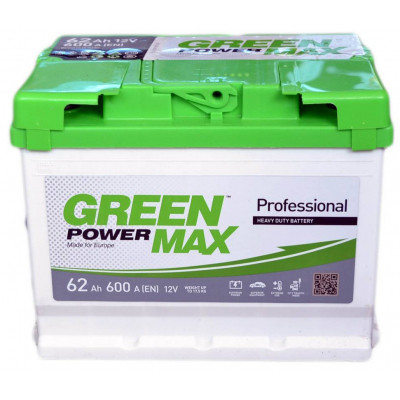 Акумулятор автомобільний GREEN POWER MAX 62Аh (000022380) Вінниця - фото 1