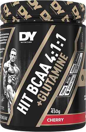 Аминокислоты BCAA и L-глютамин DORIAN YATES NUTRITION BCAA + GLUTAMINE 450G (CHERRY) Луцк