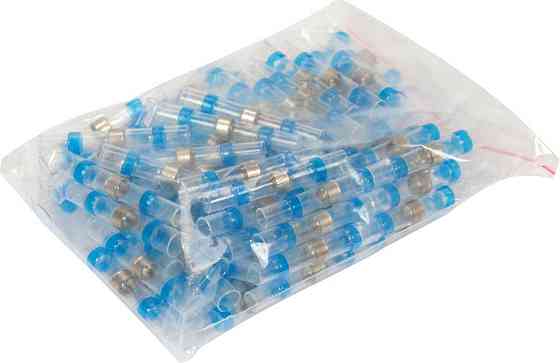 Кембрики термоусадні при t≤ 105°C з припоєм YATO, прозорі для провідників 1.5- 2,5 мм², 100 шт [130] Одесса