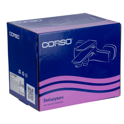 Змішувач Garda d35мм для ванної литий (W) Corso Житомир - изображение 5