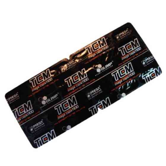 Три креатин малат Olimp TCM Mega Caps 1100 30 капсул Луцьк