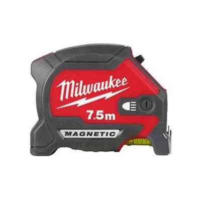 Рулетка Milwaukee з підсвічуванням 7.5 метрів LED магнітна (4932492469) Вінниця
