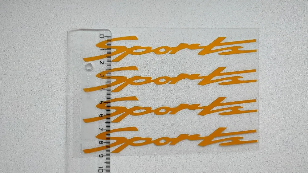 Наклейки на ручки, диски авто 13.4 см Спорт светоотражающая Тюнинг авто. Київ - фото 5