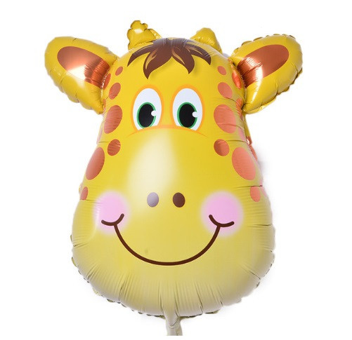 Кулька у формі тварин Жираф 63 на 46 см різнобарвний Київ - фото 3