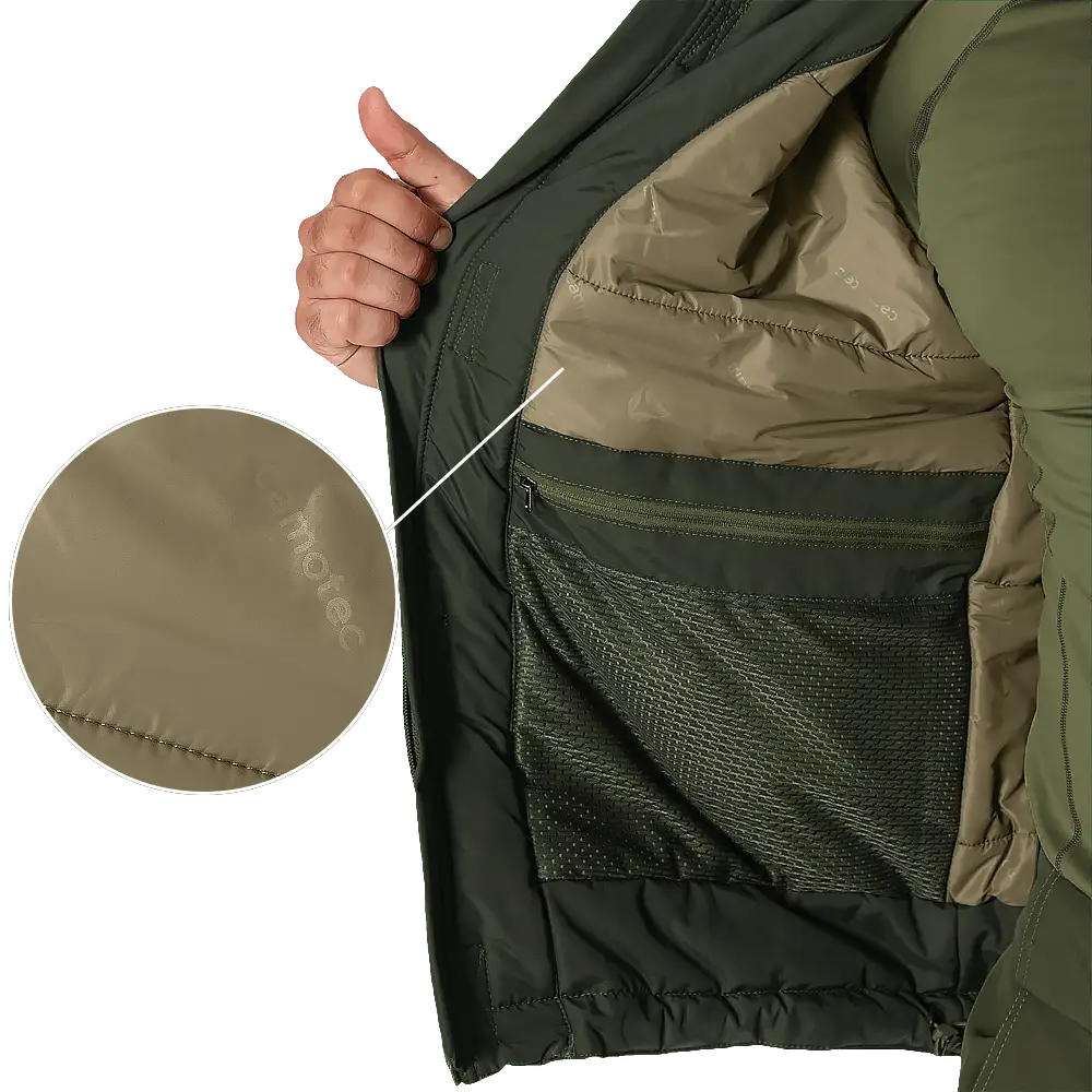 Тактическая мужская зимняя куртка Defender 7 level (Темно-оливковая) M Винница - изображение 8