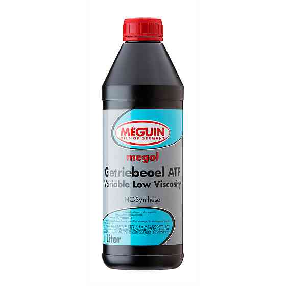 Олива трансмісійна Meguin ATF VARIABLE LOW VISCOSITY 1 л — синтетична ATF для АКПП, Dexron VI, Mercon LV, Toyota WS, Mazda FZ | 33 Ковель