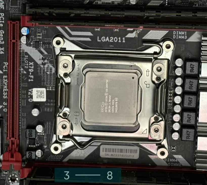 Материнская плата: Комплект Intel Xeon E5 2797 V2 2.7 GHz LGA 2011. Киев - изображение 3