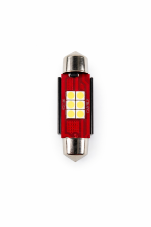 Комплект світлодіодних ламп StarLight Vision C5W/C10W (T11) LED Festoon SV8.5 WHITE 6000K 41mm 12/24V Харків