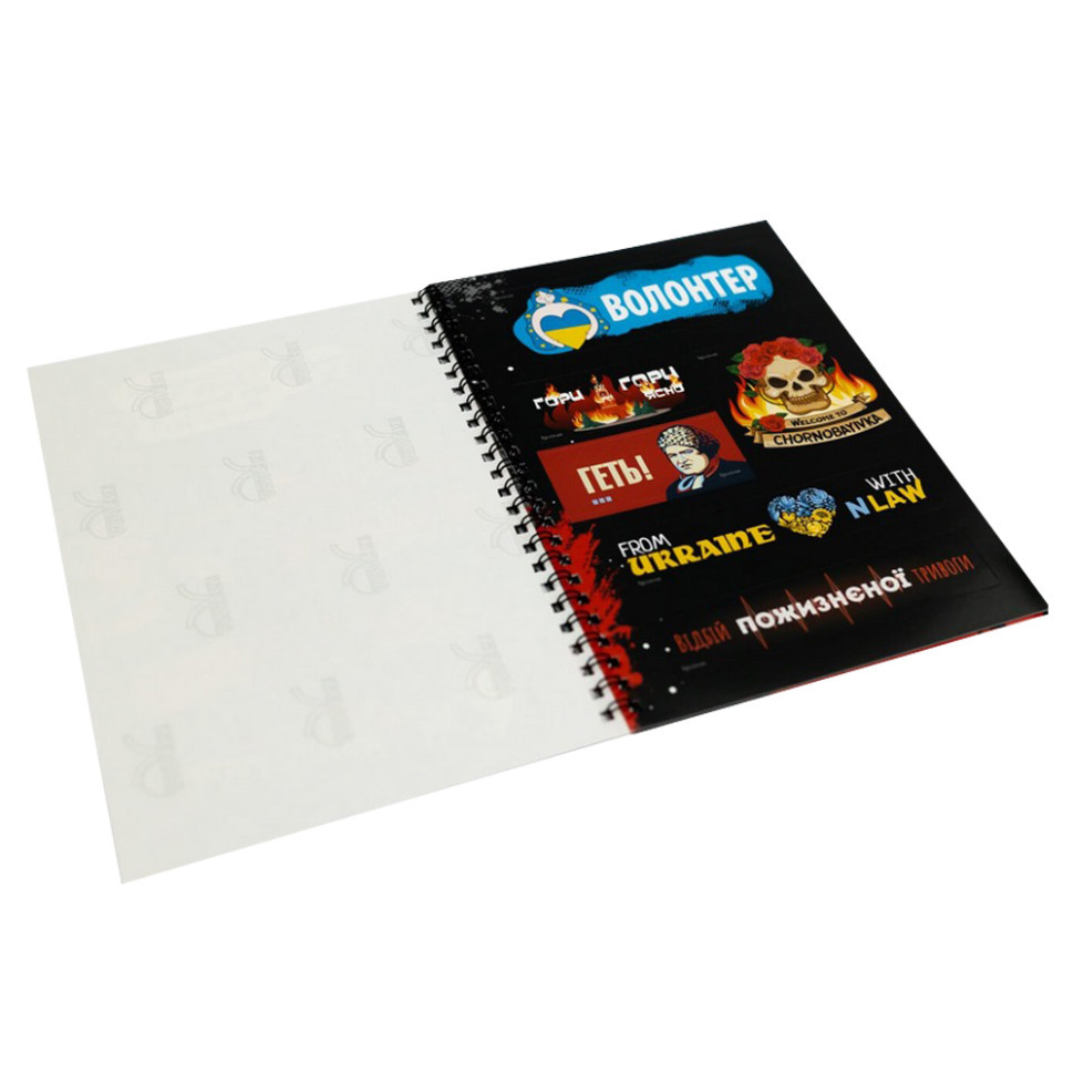 Патриотический стикербук FGS48 на украинском 48 стикеров Винница - изображение 4