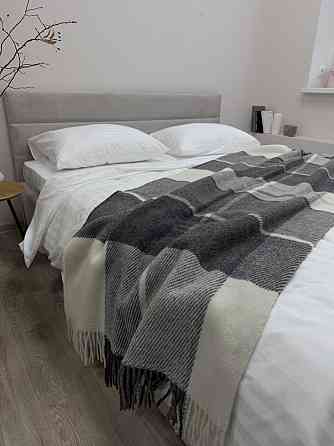 Vladi Плед Vladi 170x210 см вовняний 70% сірий Нова Зеландія 01/Liam Коломия