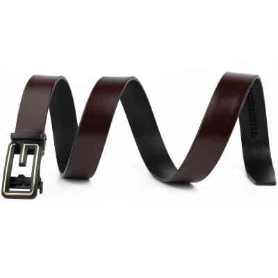 Ремень Vintage Мужской c пряжкой в виде буквы G Коричневый (20288) Винница