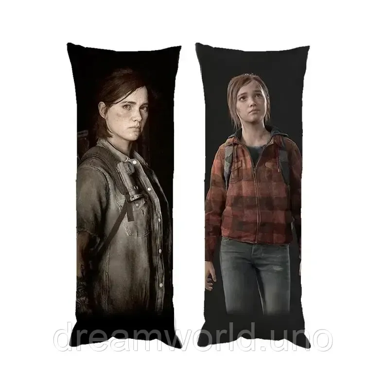 Подушка дакімакура The Last of Us Еллі Tlou 2 Ellie декоративна ростова подушка для обіймання Харків - фото 1