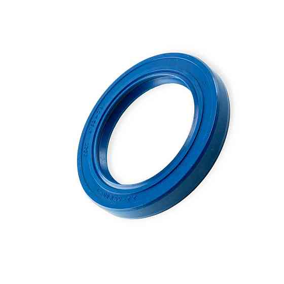 Сальник коленвала УАЗ передній 2,2 * 55 * 80 (без мет.) синій Мукачево