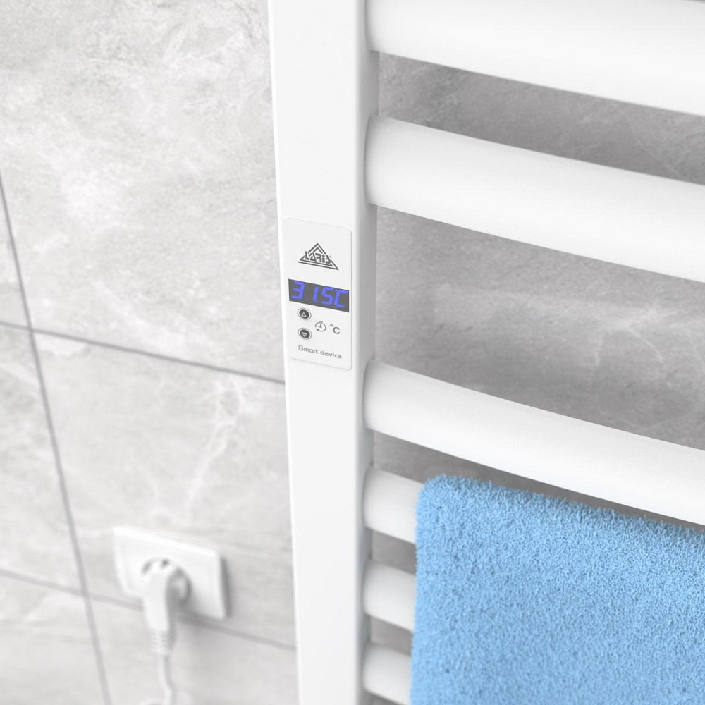 Електрична рушникосушка  Laris Атлант Преміум ЧК14 500х1200 Е ліва Київ - фото 5