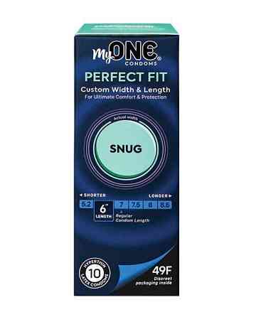 Презервативы MyONE Snug 10 шт, картонная коробка Sex Aura Киев