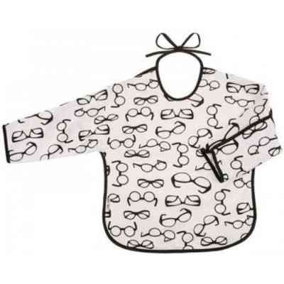 Нагрудничек Akuku Дитячий фартух з довгим рукавом Окуляри (A1744) Винница