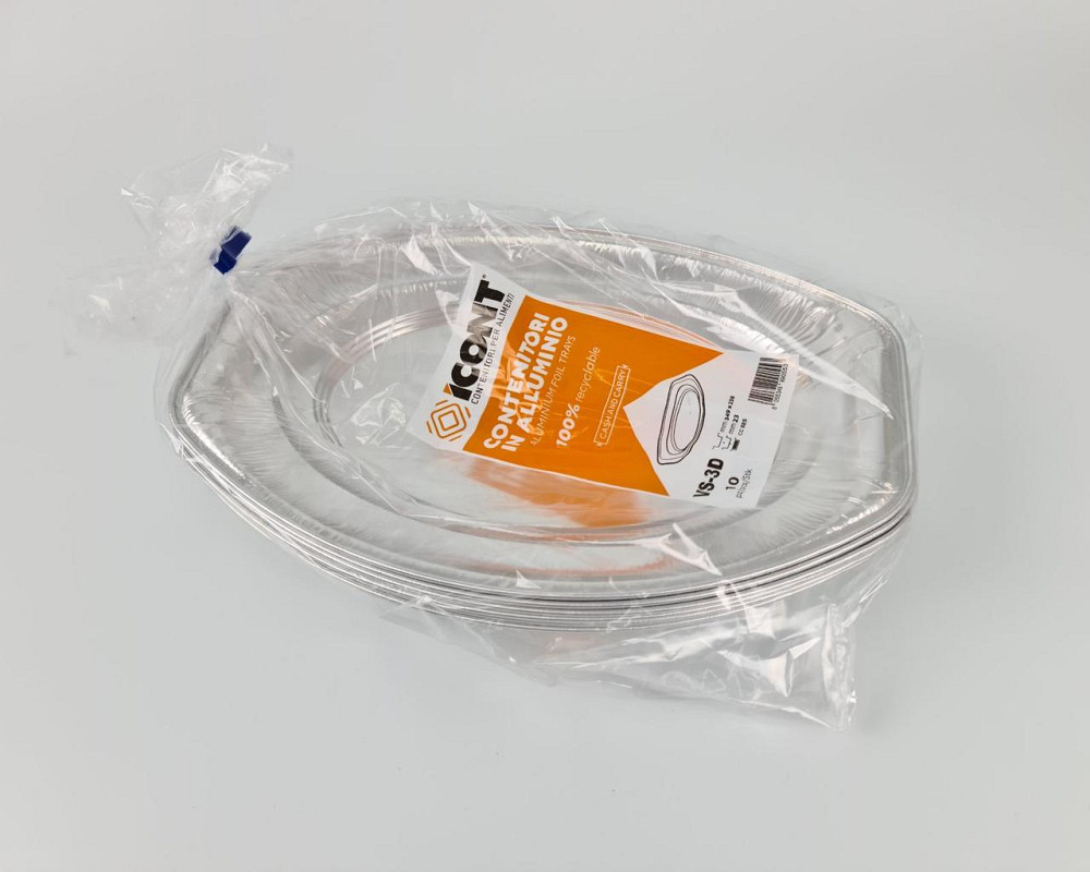 Круглый, пещевой, алюминиевый поднос 800мл G35 10шт  (1 шт) Харьков - изображение 3