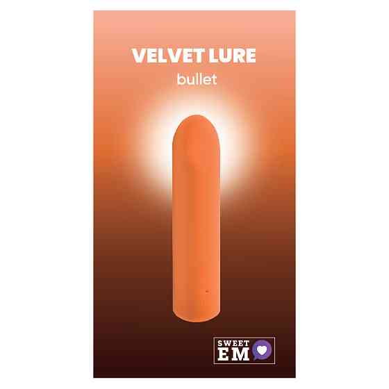Вибропуля Sweet Em Bullet оранжевая, 9.8 х 4.2 см Sex Aura Киев