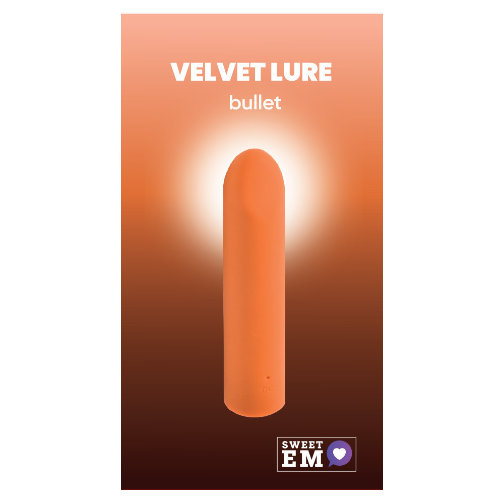 Вибропуля Sweet Em Bullet оранжевая, 9.8 х 4.2 см Sex Aura Киев - изображение 1