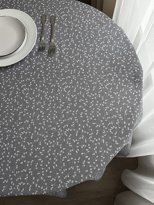 Ecotton Скатертина столова Ecotton 170х200 см водовідштовхувальна сірий (V 11/ Grey) Київ - фото 10