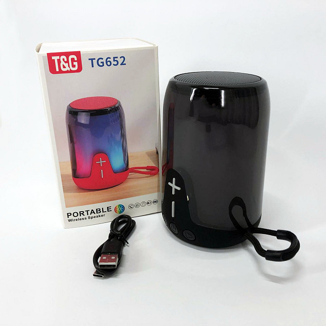 Хорошая bluetooth колонка TG652, Колонка блютуз светящаяся для вечеринки на улице FD-95 Львов - изображение 11