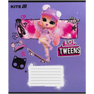 Тетрадь Kite LOL, 12 листов, косая линия (LO25-235) Винница - изображение 4
