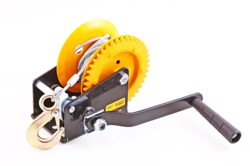 Лебедка рычажная барабанная  550 кг/10 м/5.0 мм Sigma Винница - изображение 1