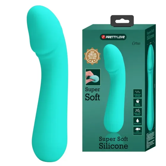Вибромассажер для стимуляции точки G Pretty Love - Cetus Green, BI-014723-4 Sex Aura Киев