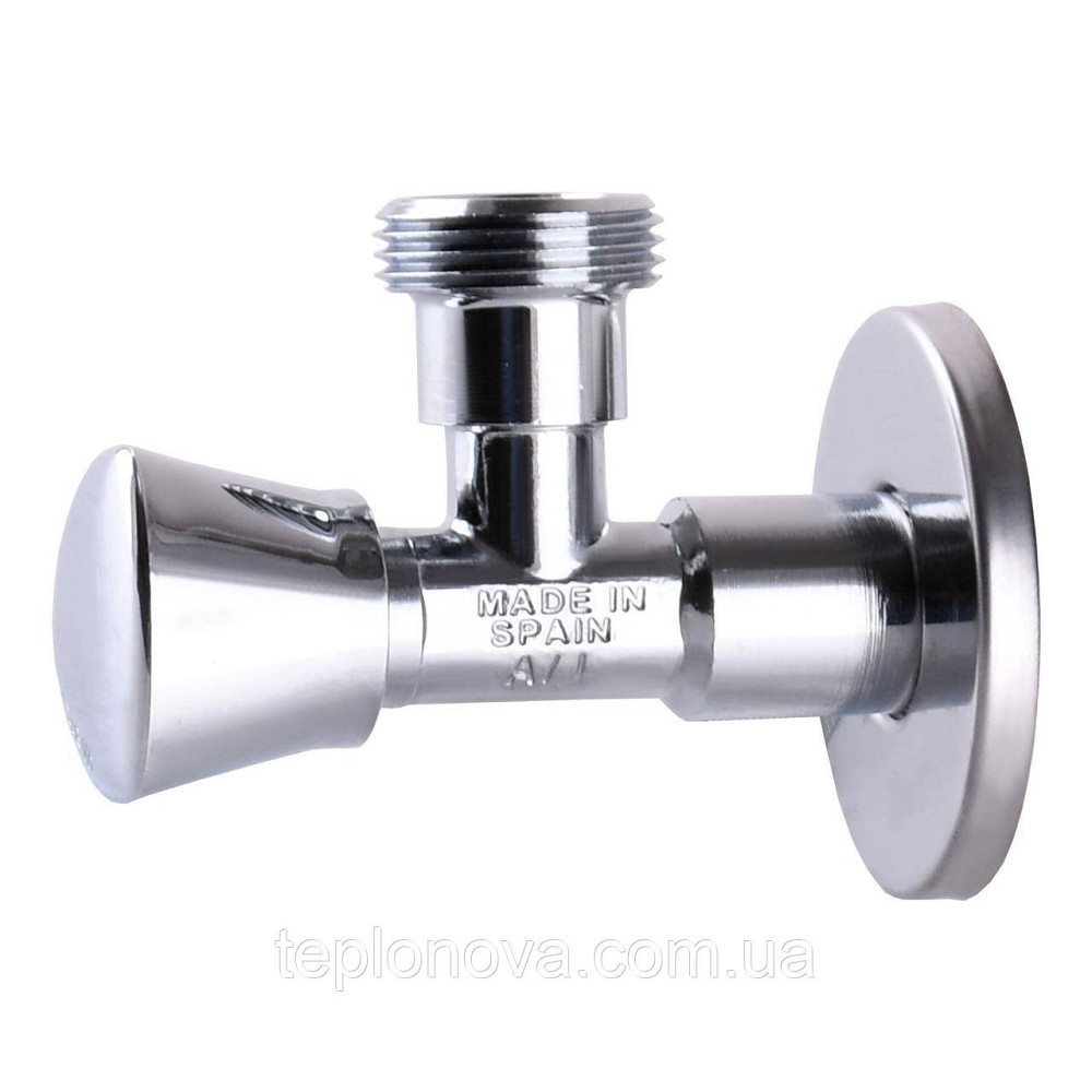 Кран угловой вентильный ARCO 1/2″х 3/4(+3/8″) ZENIT Z0915 REGULA Черновцы - изображение 3