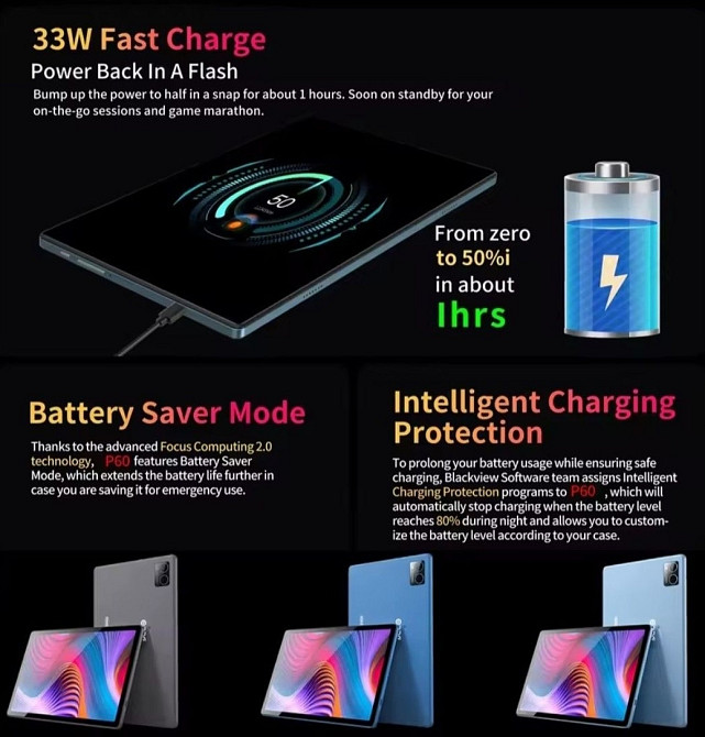 Планшети  BDF  10.1" LTE 4G! Харків - фото 5