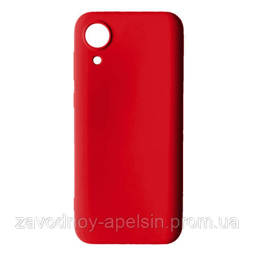 Samsung A03 Core A032 Чохол силіконовий Silicone Cover (червоний) Одеса - фото 1