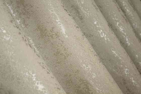 Шторна тканина льон мармур, колекція "Pavliani" колір бежево-сірий 1368ш Київ