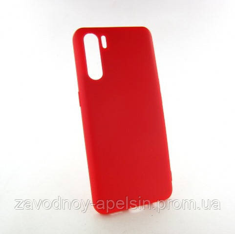 Oppo A91 Reno 3 чехол красный Colorful Одесса - изображение 1