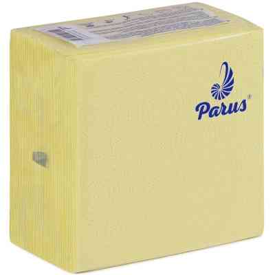Салфетки столовые Parus 1 слой 33х33 см Желтые 100 шт. (4820205440359) Винница