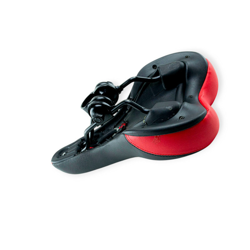 Велосідло 7100 червоне МТВ Мукачево - фото 1