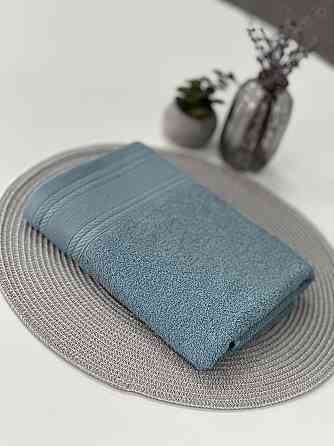 Махровое полотенце IDEAL TEXTILE Легкий бриз 50х90 см 450 г/м2 100% хлопок Лазуровий Черновцы