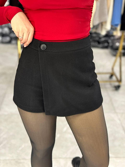 Жіноча стильна спідниця- шорти турецький кашемир-вовна Одеса - фото 1