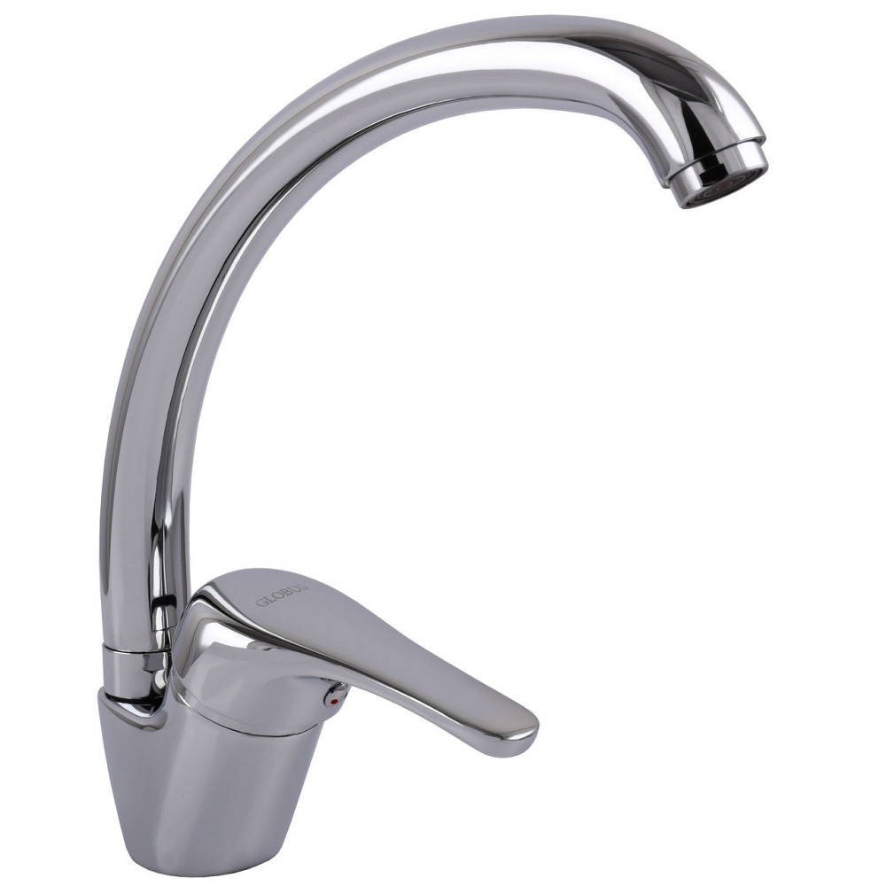 Змішувач для кухні Globus Lux Solly GLSO-0103S-WH без шлангів (000032038) Київ - фото 2