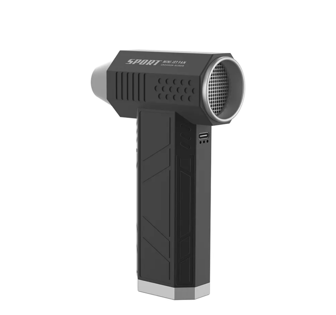 Міні-турбо вентилятор Crossgun 12V 1500мАг 120000об/хв для чищення ноутбуків (Чорний) Київ - фото 4