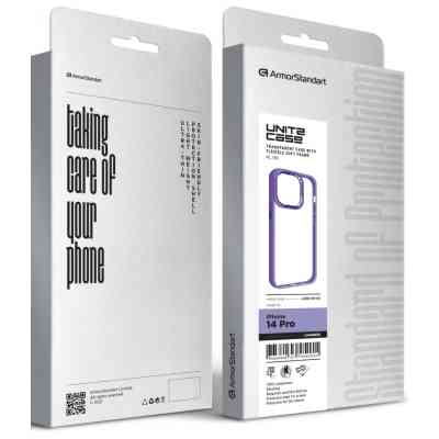 Чехол для мобильного телефона Armorstandart UNIT2 Apple iPhone 14 Pro Lavander (ARM69949) Винница
