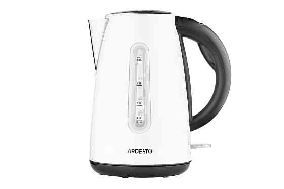Електрочайник ARDESTO 1.7л, Strix, метал, білий Киев
