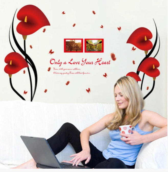 Виниловая наклейка на стену Антуриум Киев - изображение 6