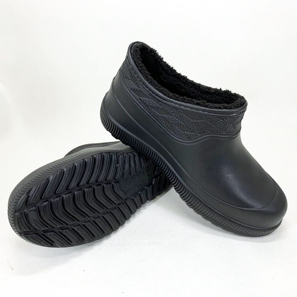 Жіночі пінкові калоші 39р, Жіночі зимові черевики на підошві, Калоші на хутрі валянки з повсті CG-54 Львів - фото 1