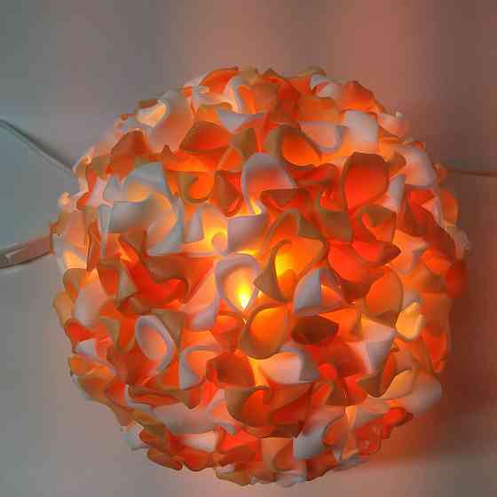 Світильник-нічник_Персикова фантазія Дніпро